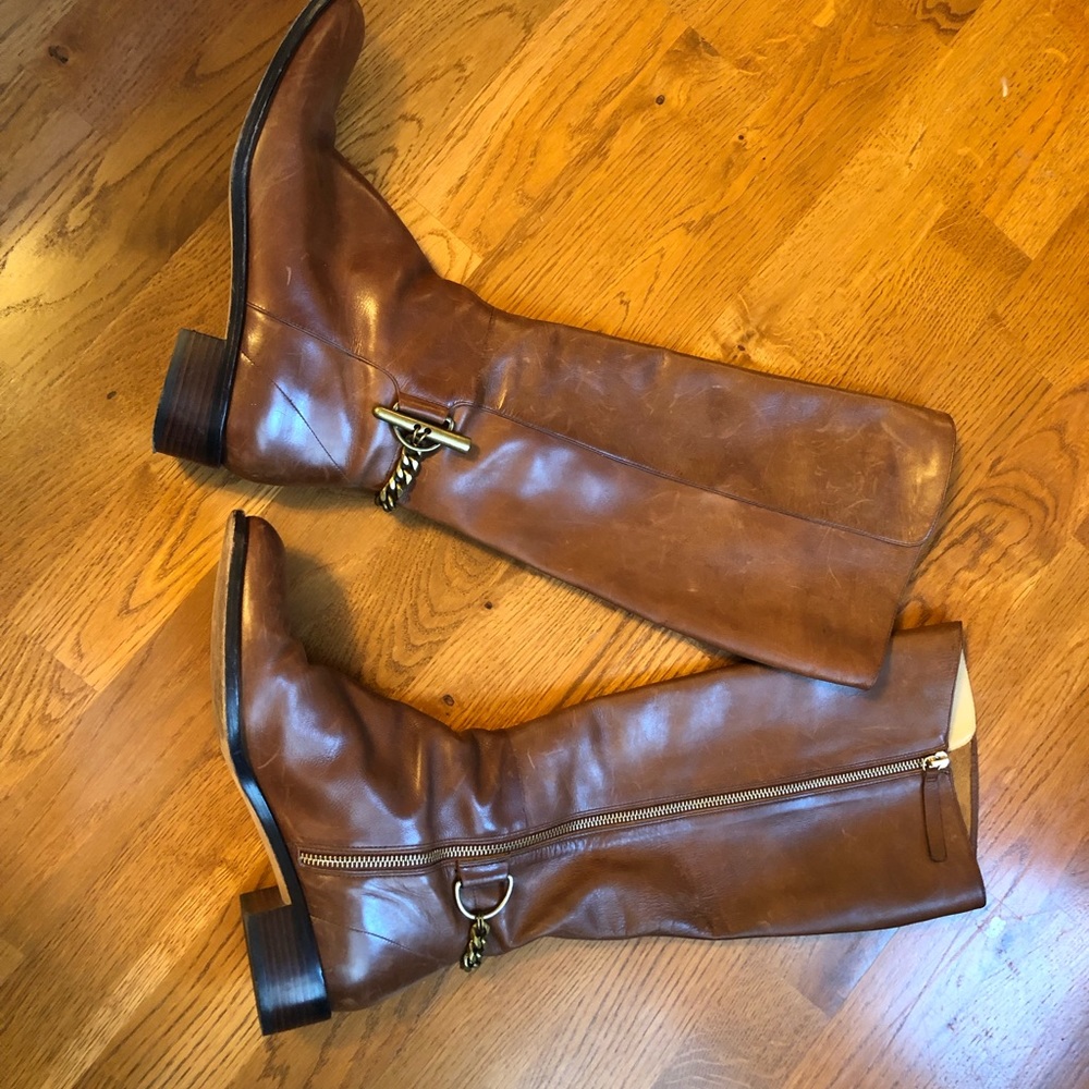 Rachel Zoe Calfskin Riding Boots